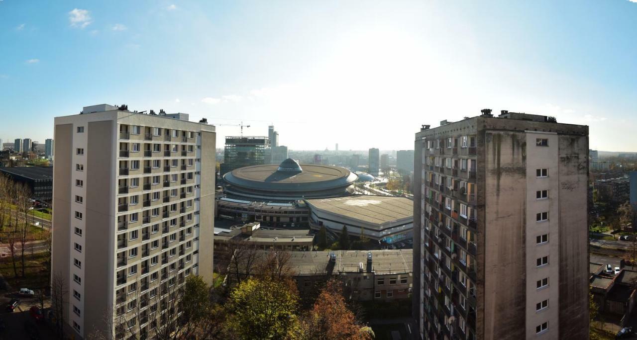 Okno na Spodek Katowice Exterior foto